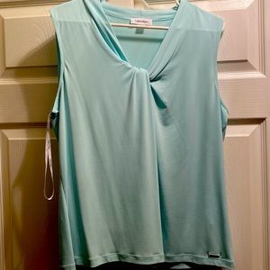 Sea green tank top